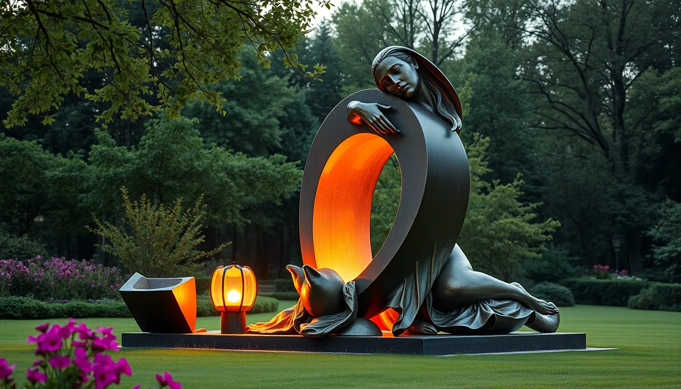 Sculpture for: A light by which I could live forever